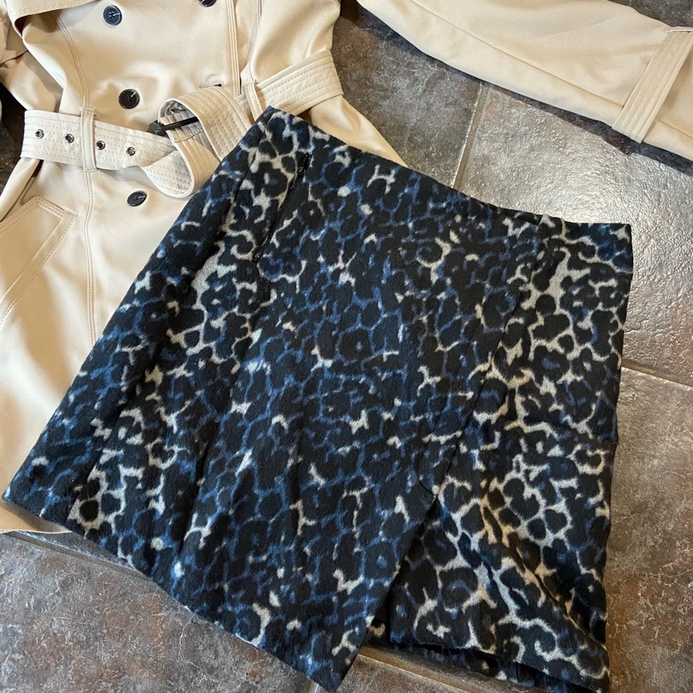 DALIA LEOPARD PRINT SKIRT